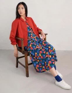 Pure Cotton Collared Jacket -Marks and Spencer Shop pure cotton collared jacket 4