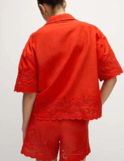 Pure Cotton Cut Out Beach Shorts -Marks and Spencer Shop pure cotton cut out beach shorts 7