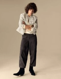 Pure Cotton Embroidered Quilted Jacket 27 Pure Cotton Embroidered Quilted Jacket -Marks and Spencer Shop pure cotton embroidered quilted jacket 11