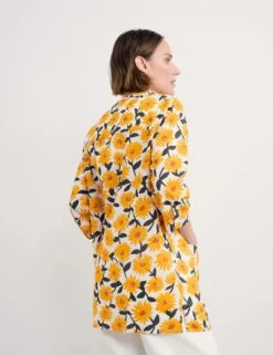 Pure Cotton Floral Notch Neck Tunic 15 Pure Cotton Floral Notch Neck Tunic -Marks and Spencer Shop pure cotton floral notch neck tunic 5