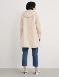 Waterproof Pure Cotton Hooded Longline Mac -Marks and Spencer Shop pure cotton hooded longline mac 9