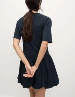 Pure Cotton Mini Drop Waist Dress -Marks and Spencer Shop pure cotton mini drop waist dress 7