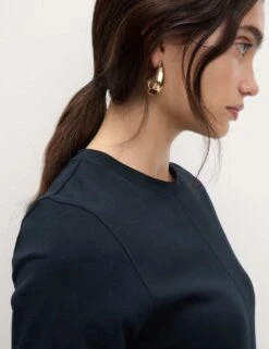 Pure Cotton Mini Drop Waist Dress -Marks and Spencer Shop pure cotton mini drop waist dress 8