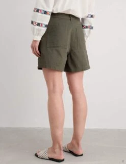 Pure Cotton Pocket Detail Mid Rise Shorts -Marks and Spencer Shop pure cotton pocket detail mid rise shorts 6