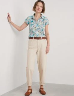 Pure Cotton Printed Shirt -Marks and Spencer Shop pure cotton printed shirt 7