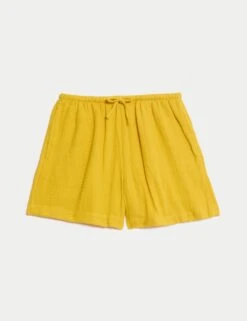 Pure Cotton Beach Shorts -Marks and Spencer Shop pure cotton shorts 9