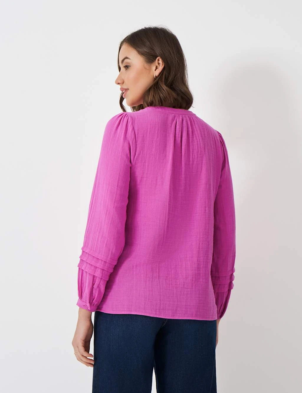 Pure Cotton Tie Neck Blouse 15 Pure Cotton Tie Neck Blouse - Image 13