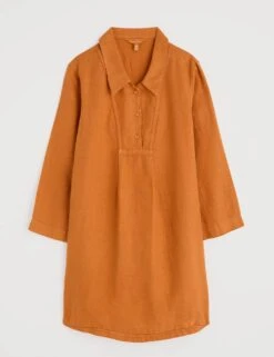 Pure Linen Collared Tunic -Marks and Spencer Shop pure linen collared tunic 3