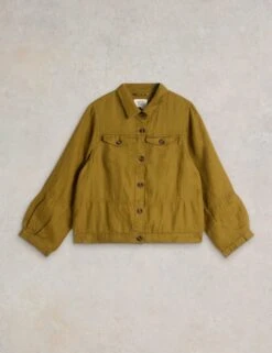 WHITE STUFF Pure Linen Lightweight Collared Jacket -Marks and Spencer Shop pure linen lightweight collared jacket 11