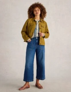 WHITE STUFF Pure Linen Lightweight Collared Jacket -Marks and Spencer Shop pure linen lightweight collared jacket 6