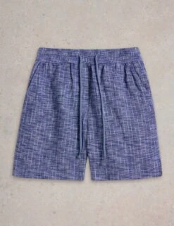 WHITE STUFF Pure Linen Tweed Print Shorts -Marks and Spencer Shop pure linen tweed print shorts 7