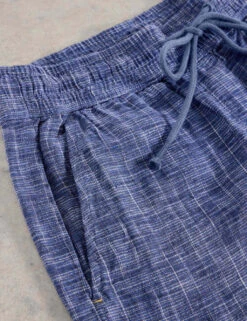 WHITE STUFF Pure Linen Tweed Print Shorts -Marks and Spencer Shop pure linen tweed print shorts 9