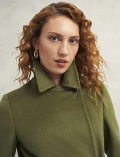 Pure Wool Belted Collared Tailored Coat -Marks and Spencer Shop pure wool belted collared tailored coat 10