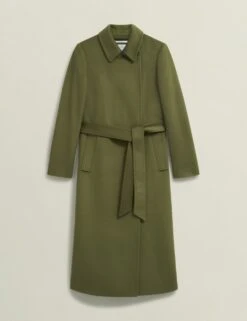 Pure Wool Belted Collared Tailored Coat -Marks and Spencer Shop pure wool belted collared tailored coat 7