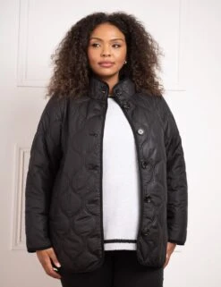 Quilted Short Jacket -Marks and Spencer Shop quilted short jacket 5