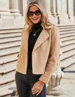 Relaxed Fit Biker Jacket -Marks and Spencer Shop relaxed biker jacket 1