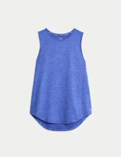 Round Neck Relaxed Vest Top -Marks and Spencer Shop relaxed vest top