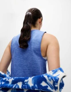 Round Neck Relaxed Vest Top -Marks and Spencer Shop relaxed vest top 5