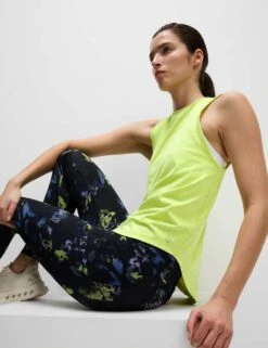 Round Neck Relaxed Vest Top -Marks and Spencer Shop relaxed vest top 7