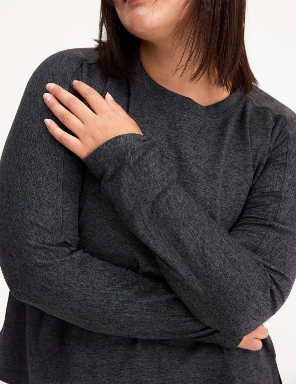 Girlfriend Collective ReSet Crew Neck Oversized Top 5 Girlfriend Collective ReSet Crew Neck Oversized Top - Image 3