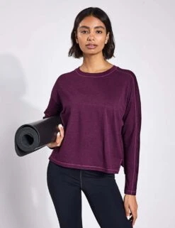 Girlfriend Collective ReSet Crew Neck Oversized Top 22 Girlfriend Collective ReSet Crew Neck Oversized Top -Marks and Spencer Shop reset crew neck oversized top 7