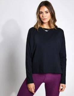 Girlfriend Collective Reset Crew Neck Relaxed Top -Marks and Spencer Shop reset crew neck relaxed top 5