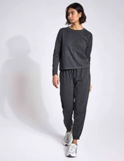 Girlfriend Collective ReSet Cuffed High Waisted Relaxed Joggers -Marks and Spencer Shop reset cuffed high waisted relaxed joggers 4
