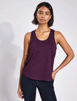 Girlfriend Collective Reset Train Racer Back Vest Top -Marks and Spencer Shop reset train racer back vest top 7