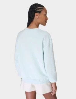 Sweaty Betty Revive Cotton Rich Crew Neck Sweatshirt -Marks and Spencer Shop revive cotton rich crew neck sweatshirt 10