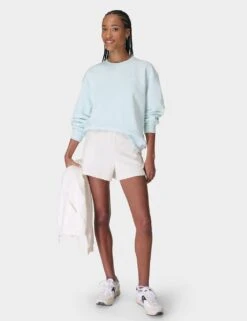 Sweaty Betty Revive Cotton Rich Crew Neck Sweatshirt -Marks and Spencer Shop revive cotton rich crew neck sweatshirt 11