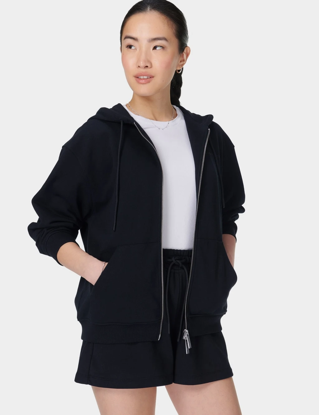 Sweaty Betty Revive Cotton Rich Relaxed Shorts 20 Sweaty Betty Revive Cotton Rich Relaxed Shorts - Image 18