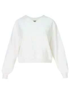 Sweaty Betty Revive Cotton Rich V-Neck Crop Sweatshirt -Marks and Spencer Shop revive cotton rich v neck crop sweatshirt 6