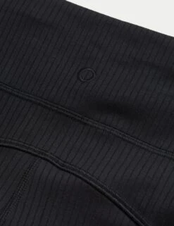 Ribbed High Waisted Flared Yoga Leggings -Marks and Spencer Shop ribbed high waisted flared yoga leggings 9