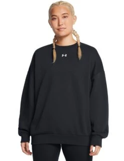 Under Armour Rival Fleece Cotton Rich Sweatshirt -Marks and Spencer Shop rival fleece cotton rich sweatshirt 6