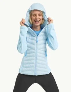 Jack Wolfskin Routeburn Pro Hybrid Puffer Jacket -Marks and Spencer Shop routeburn pro hybrid puffer jacket 10