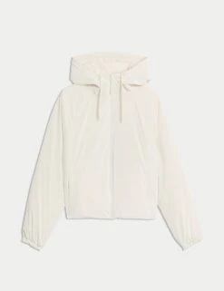 Rubber Stormwear™ Padded Short Rain Jacket -Marks and Spencer Shop rubber stormwear padded short rain jacket 16