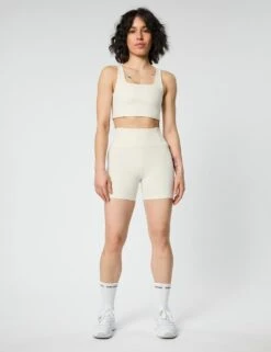 Girlfriend Collective Run High Waisted Sports Shorts -Marks and Spencer Shop run high waisted sports shorts 14