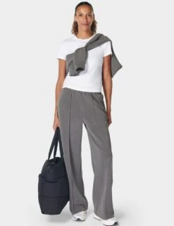 Sweaty Betty Sand Wash Wide Leg Joggers -Marks and Spencer Shop sand wash wide leg joggers 11
