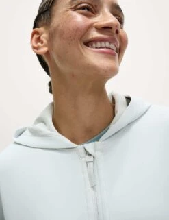 Scuba Zip Up Relaxed Hoodie -Marks and Spencer Shop scuba zip up relaxed hoodie 12