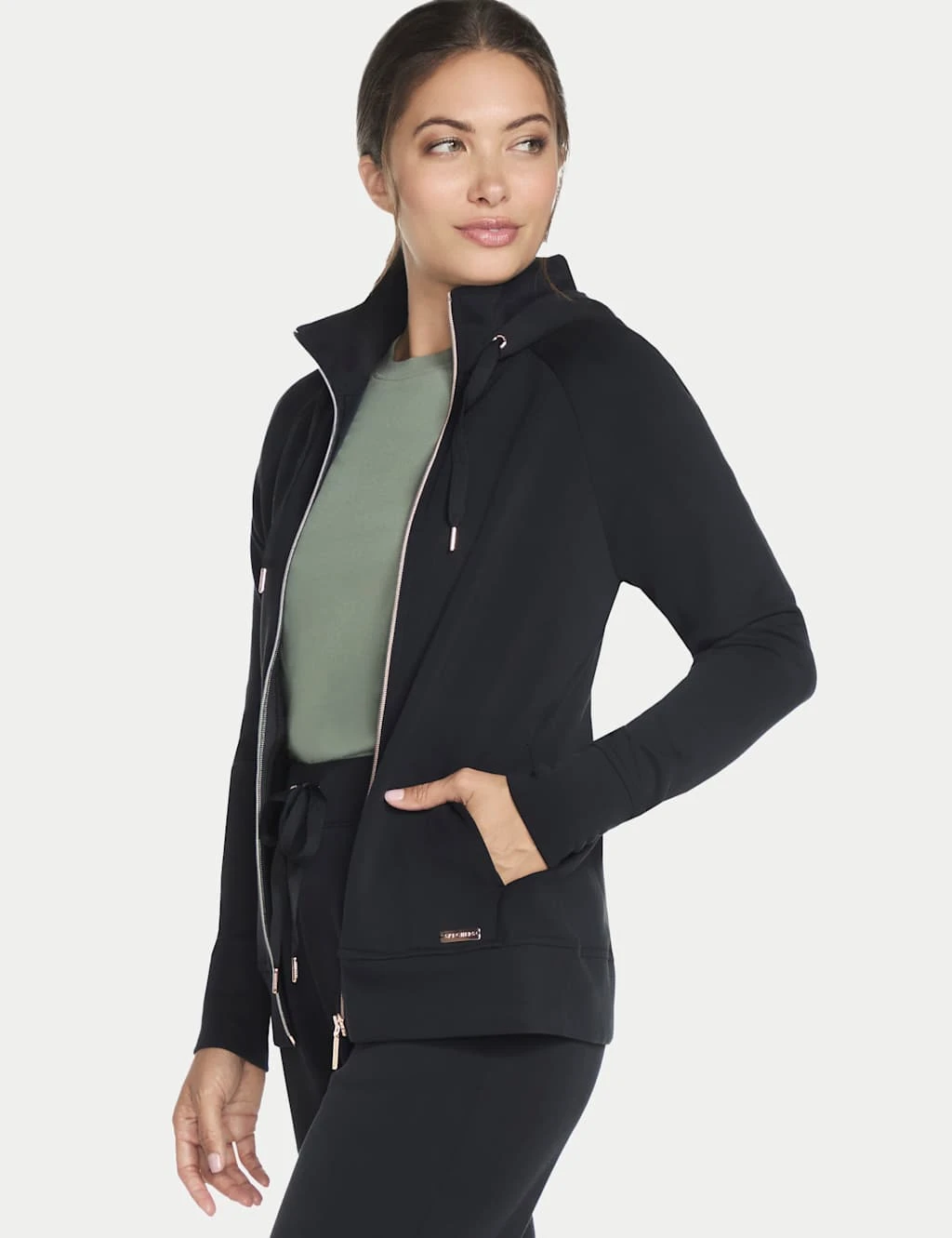 Skechers Skechluxe Hooded Jacket 14 Skechers Skechluxe Hooded Jacket - Image 12