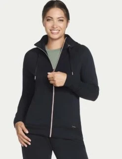 Skechers Skechluxe Hooded Jacket 22 Skechers Skechluxe Hooded Jacket -Marks and Spencer Shop skechluxe hooded jacket 8