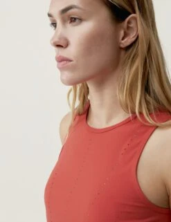 Born Slim Fit Round Neck Vest Top -Marks and Spencer Shop slim fit round neck vest top 13