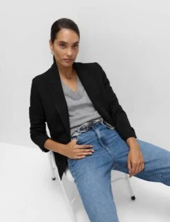 Slim Single Breasted Blazer 38 Slim Single Breasted Blazer -Marks and Spencer Shop slim single breasted blazer 14