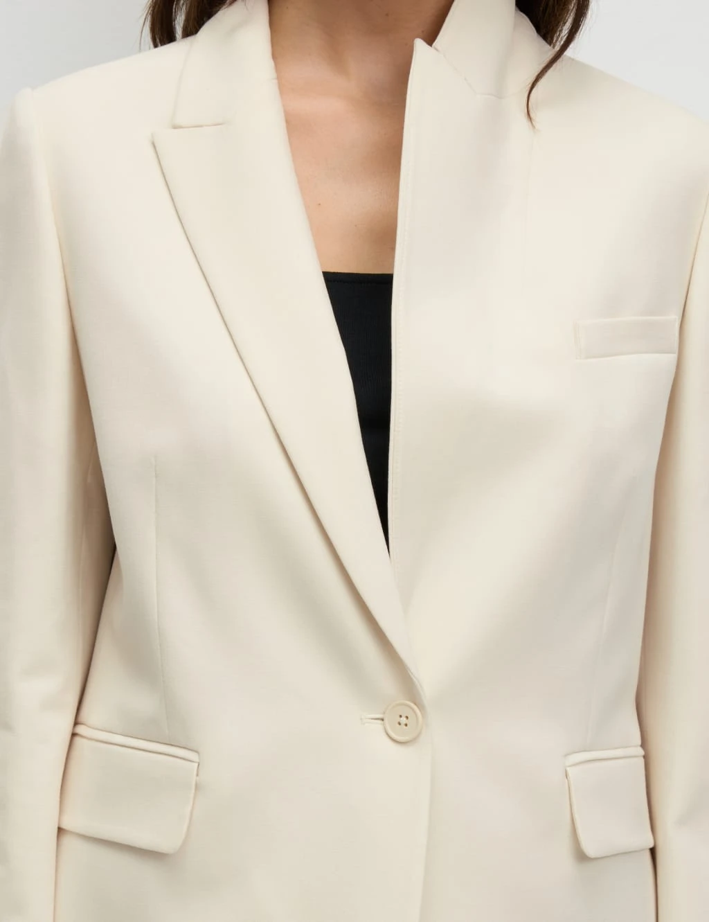 Slim Single Breasted Blazer 12 Slim Single Breasted Blazer - Image 10