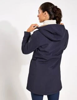 Jack Wolfskin Windland Longline Softshell Hooded Coat -Marks and Spencer Shop softshell hooded longline coat 3