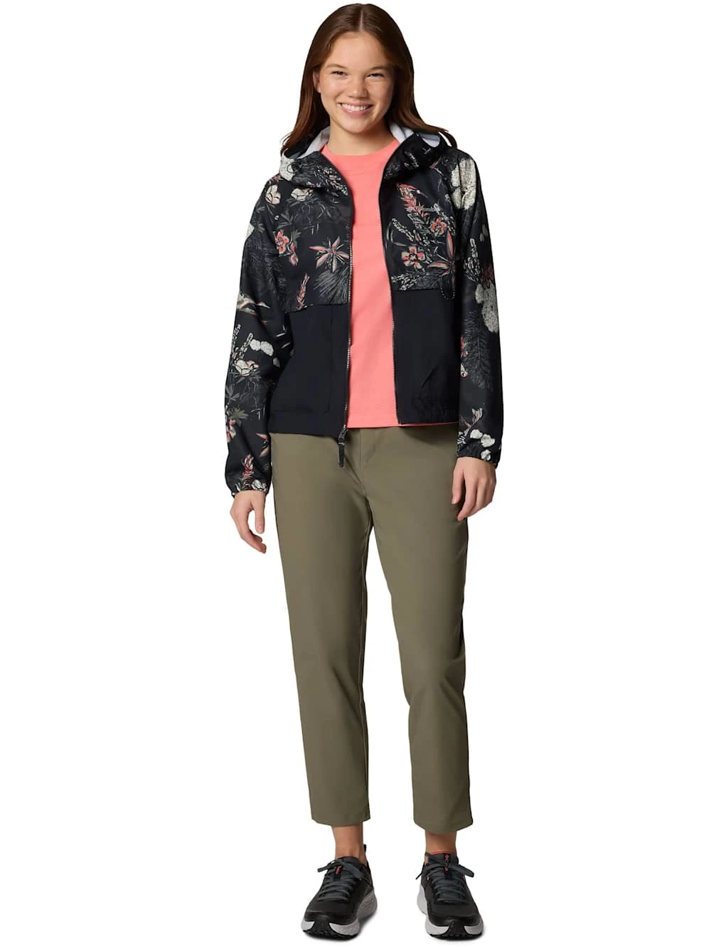 Columbia Spire Valley™ Printed Hooded Sports Jacket 14 Columbia Spire Valley™ Printed Hooded Sports Jacket - Image 12