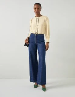 Stand Collar Long Sleeve Blouse -Marks and Spencer Shop stand collar long sleeve blouse 5