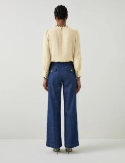 Stand Collar Long Sleeve Blouse -Marks and Spencer Shop stand collar long sleeve blouse 7