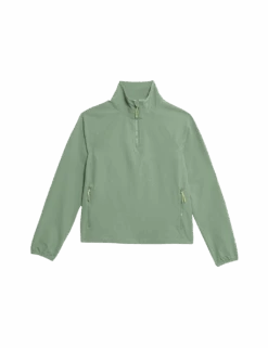 Stormwear™ Funnel Neck Half Zip Walking Top -Marks and Spencer Shop stormwear funnel neck half zip walking top