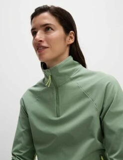 Stormwear™ Funnel Neck Half Zip Walking Top -Marks and Spencer Shop stormwear funnel neck half zip walking top 9